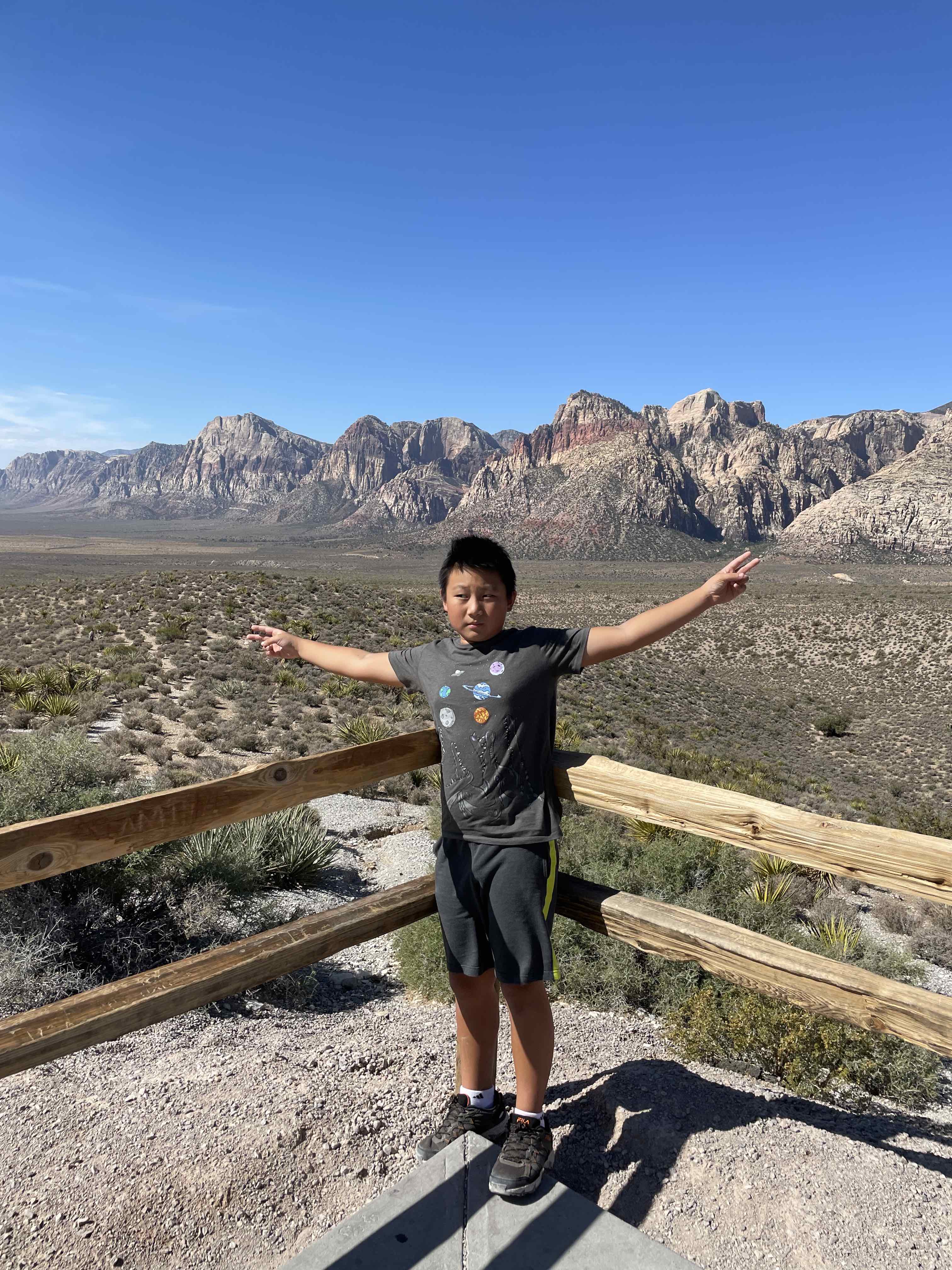 Max at Red Rock canyon